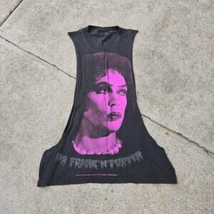 Vtg 90s MOSQUITOHEAD Rocky Horror Dr. Frank N Furter Distressed Movie T Shirt L
